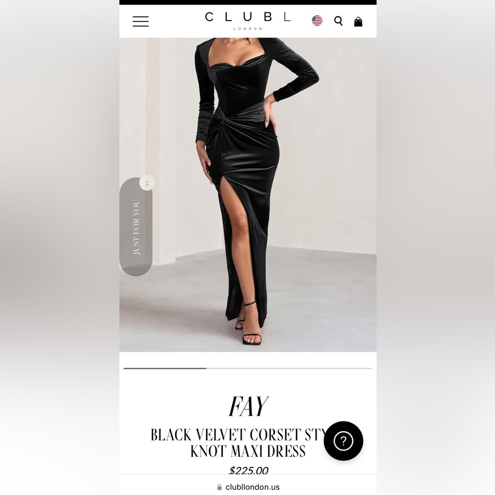 Club L maxi gown